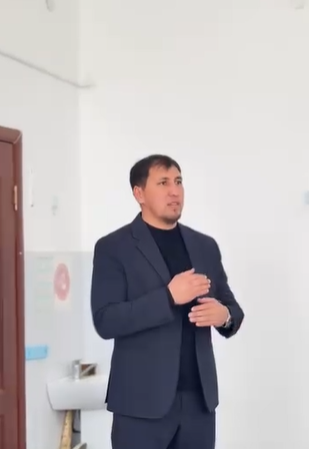 аудандық теолог инспектор С.Танысбаев кездесу