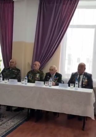 Ауған соғысы ардагерлерімен кездесу